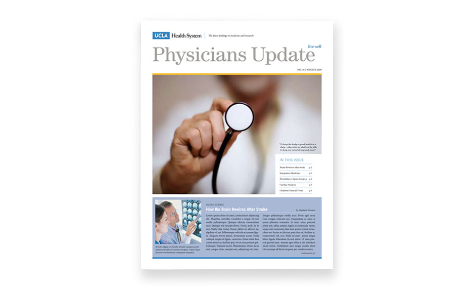 Brochure Design for UCLA