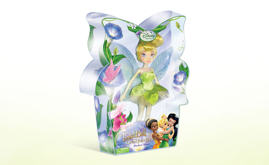 Kids Toy Packaging Design for Disney Fairies