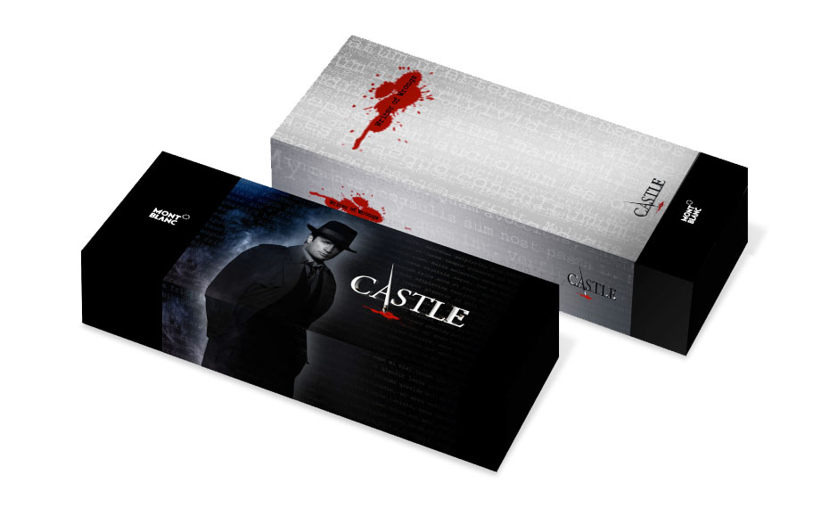 Product Packaging Design for Castle TV Show