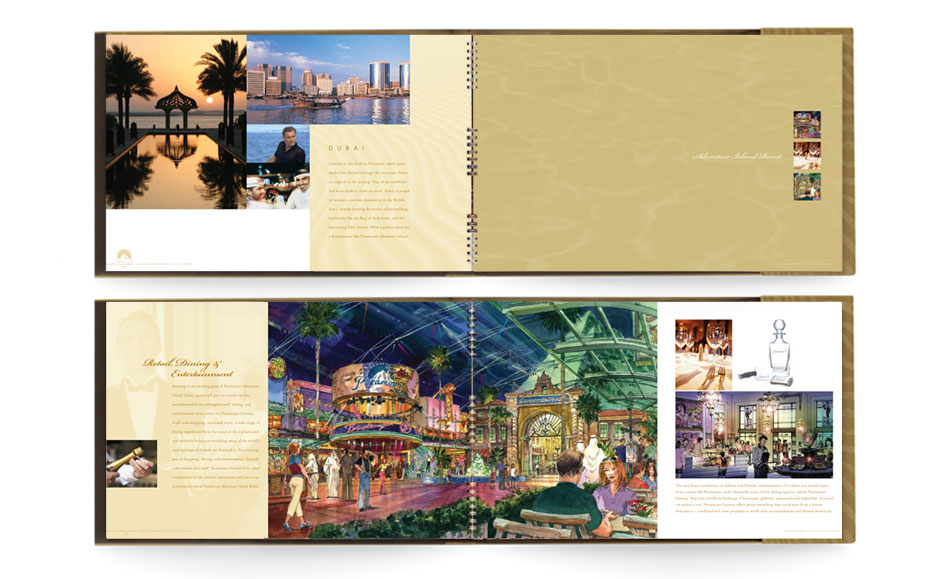 Creative Brochure Design for Paramount