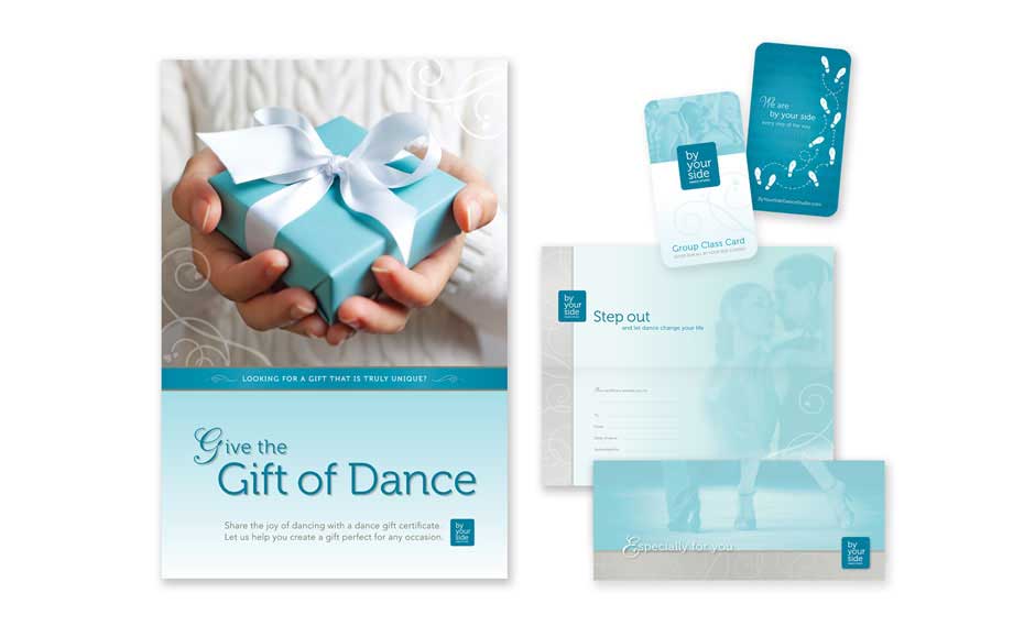 Brochure Design and Business Card Design for By Your Side