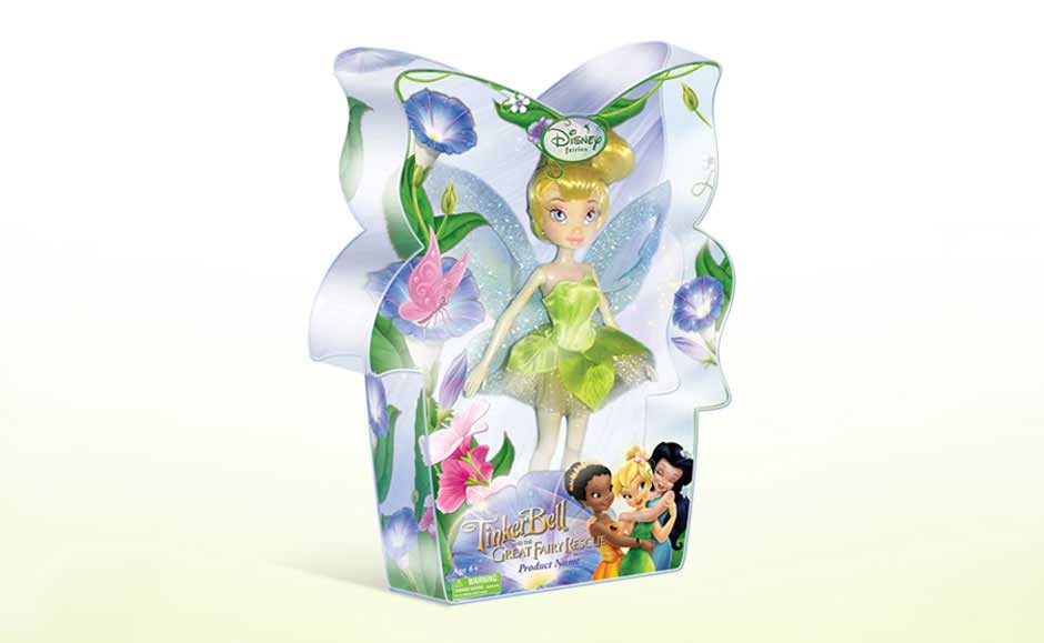 Kids Toy Packaging Design for Disney Fairies