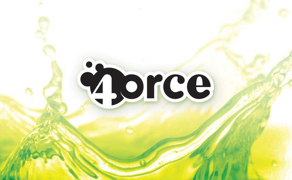 Product Packaging Logo Design for 4orce