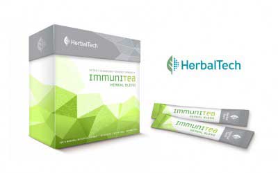 Herbal Tea Packaging Design for Germtech