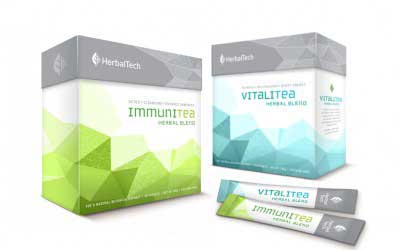 Tea Packaging Design for HerbalTech