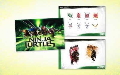 Brand Design for Teenage Ninja Mutant Turtles