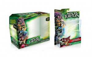Toy Packaging Design for Teenage Ninja Mutant Turtles